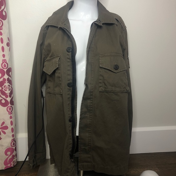 GAP Jackets & Coats Green Gap Military Jacket Poshmark
